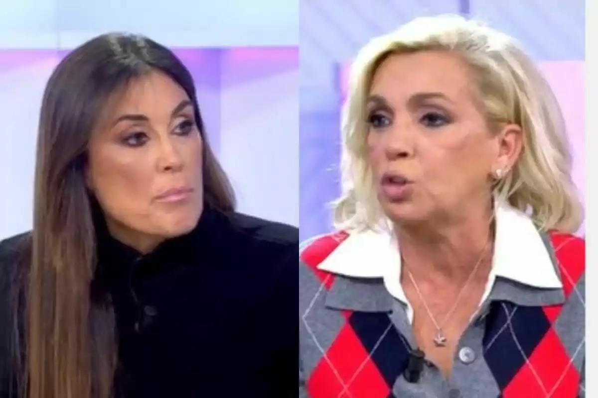 Montaje de Isabel Rábago y Carmen Borrego en 'Vamos a ver'