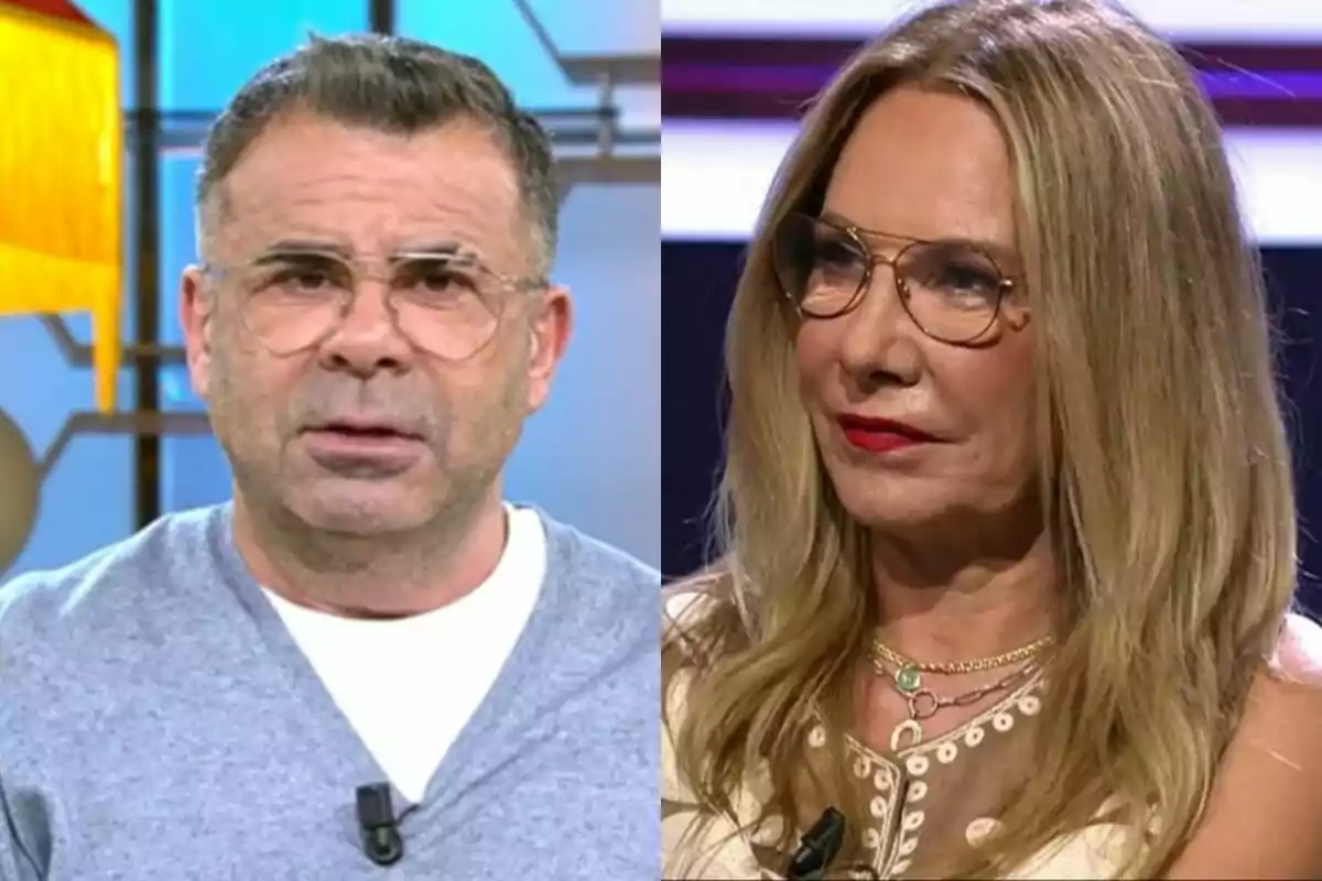 Montaje de Jorge Javier en 'El diario de Jorge' y Belén Rodríguez en 'Gran Hermano'