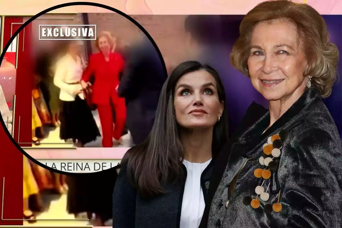 El vídeo de la reina Sofía bailando del que todos hablan y Letizia no  esperaba