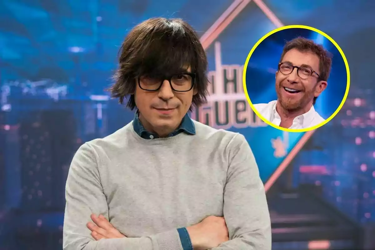 Montaje de Luis Piedrahita y Pablo Motos en 'El Hormiguero'