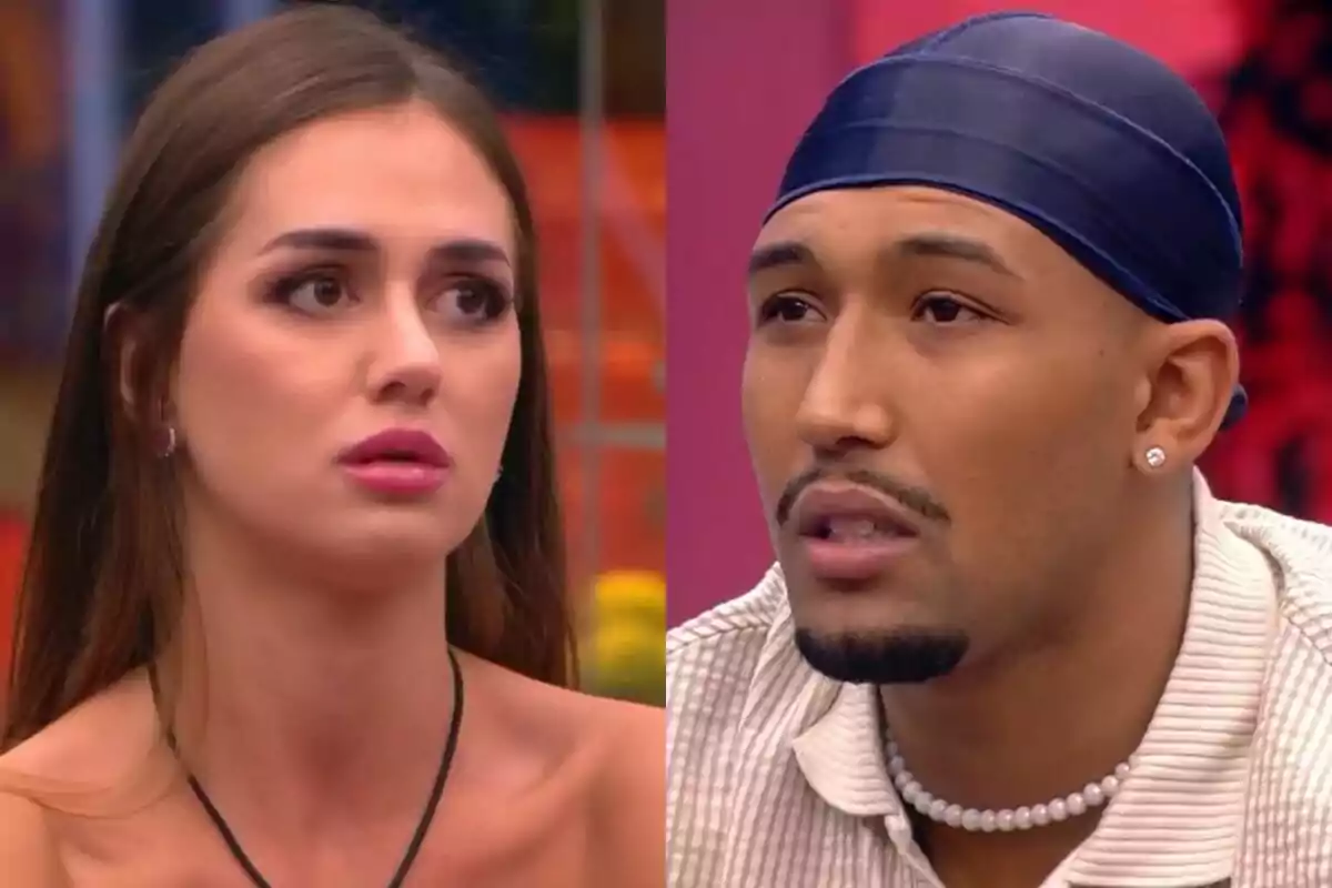 Montaje de Maica y Adrián en 'Gran Hermano'