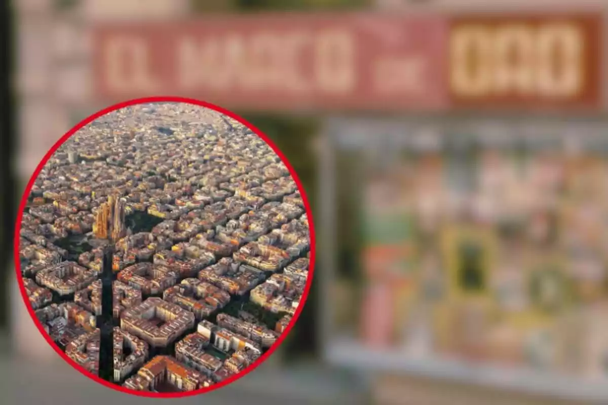 Montaje de El Marco de Oro y Barcelona