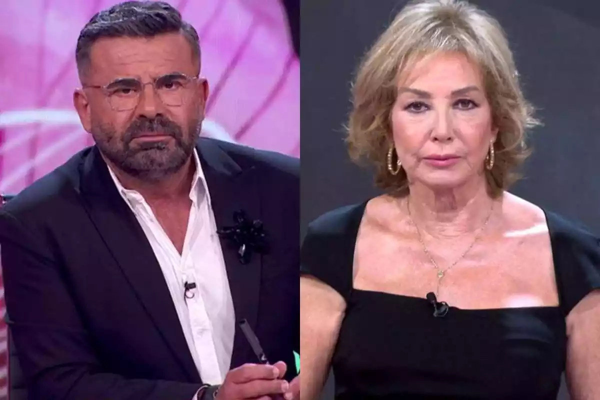 Montaje de Jorge Javier y Ana Rosa en Telecinco