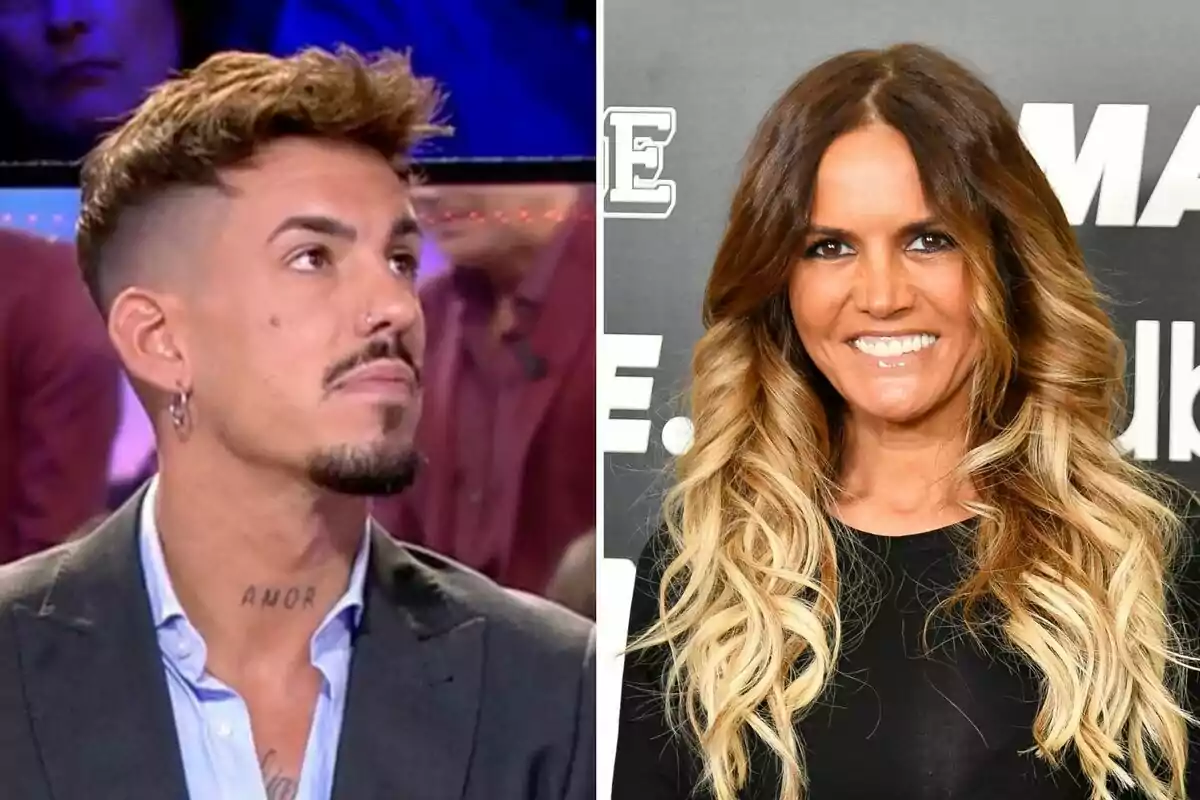 Luitingo y Marta López posando en un evento, una con cabello corto y barba, la otra con cabello largo y ondulado. Luitingo y Marta López posando en un evento, una con cabello corto y barba, la otra con cabello largo y ondulado.