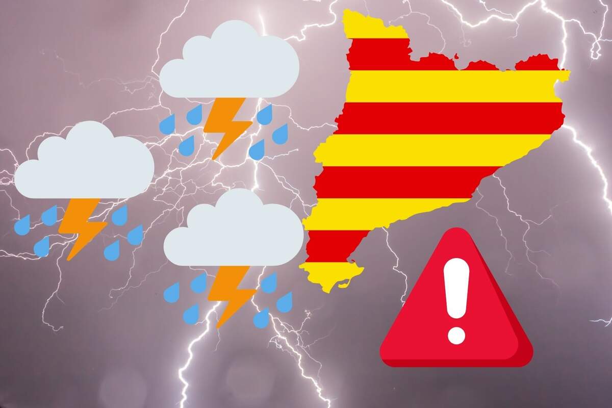 La AEMET adelanta al Meteocat y activa la alerta máxima en esta parte