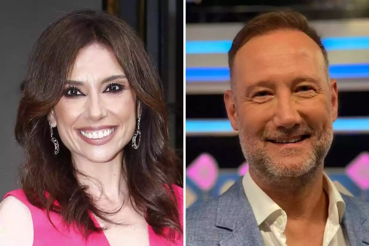 Montaje con los rostros de Marta Flich y Pedro García Aguado, ambos sonrientes Montaje con los rostros de Marta Flich y Pedro García Aguado, ambos sonrientes