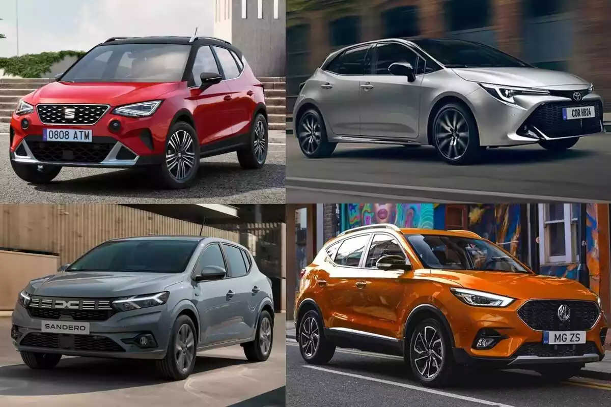 Coches más vendidos de España en 2023