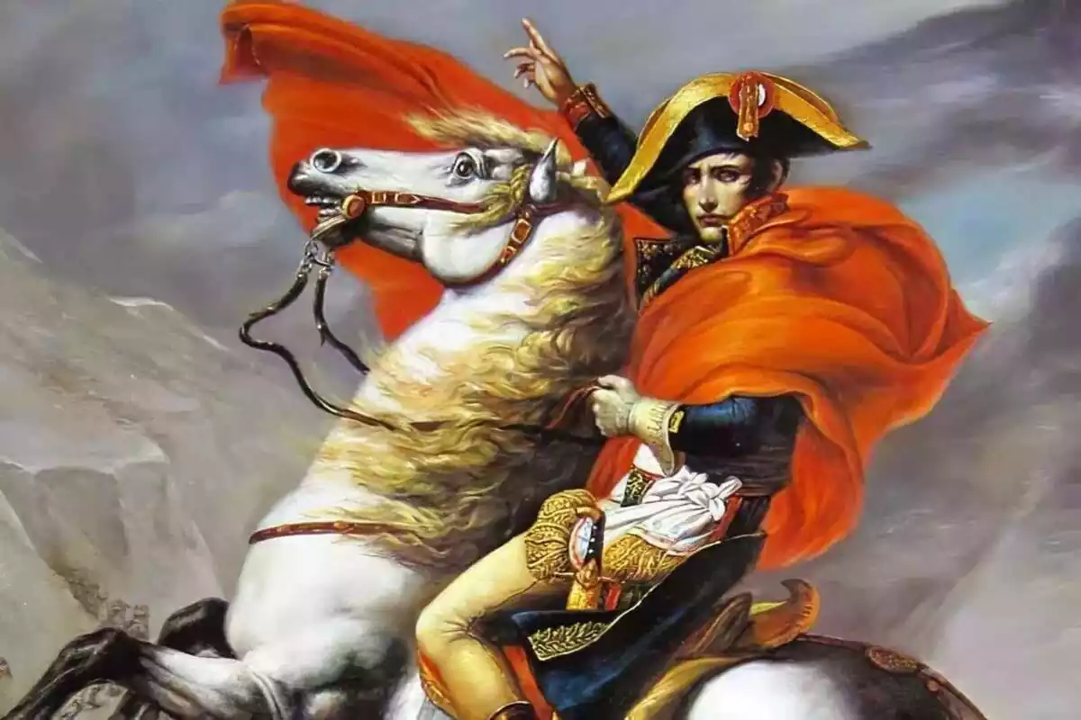 Ilustración de Napoleón Bonaparte