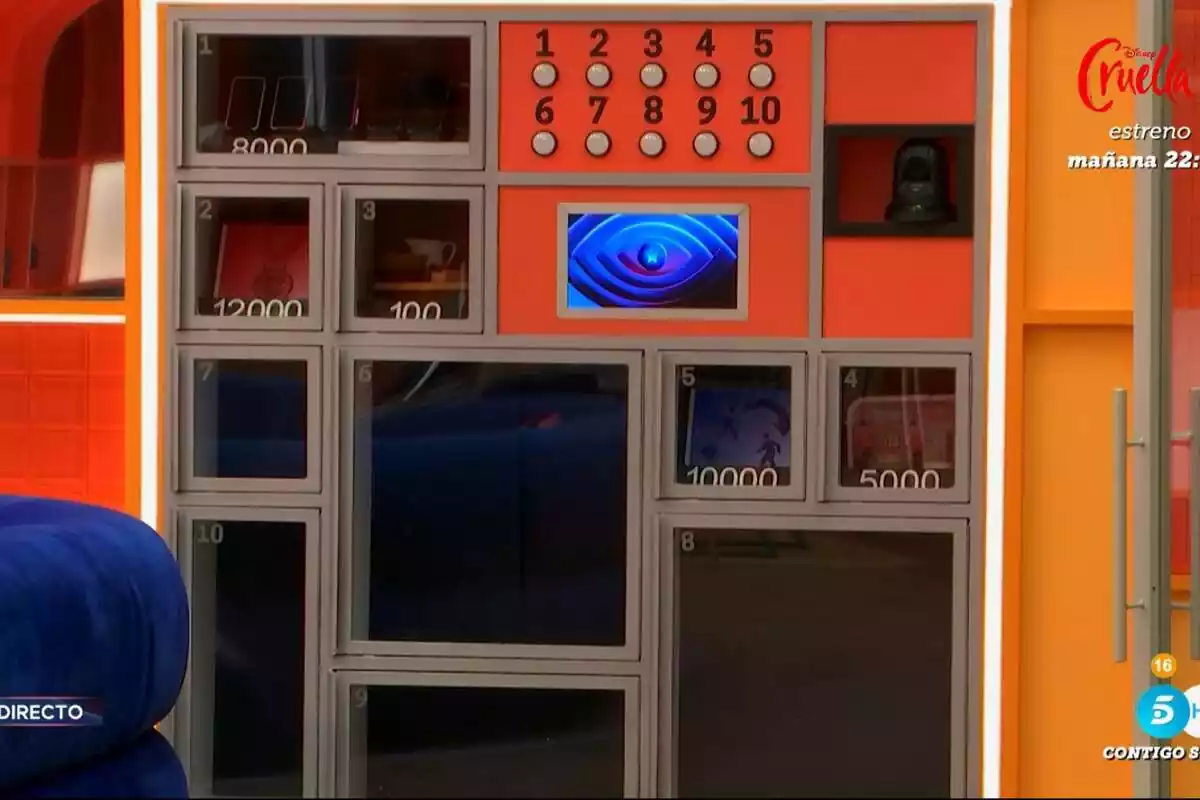 Fotografías de la casa de GH VIP: panel Fotografías de la casa de GH VIP: panel