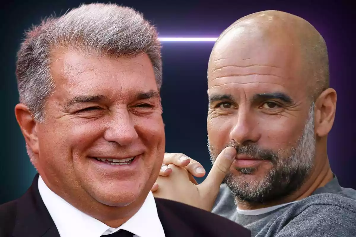 Joan Laporta i Pep Guardiola