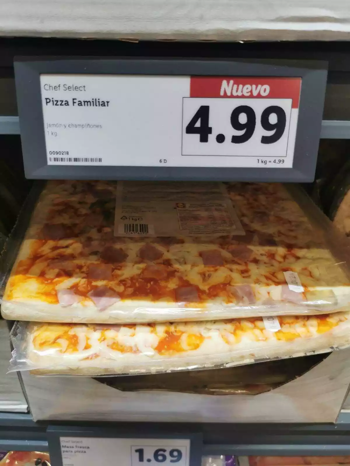 Nueva pizza familiar de Lidl Nueva pizza familiar de Lidl