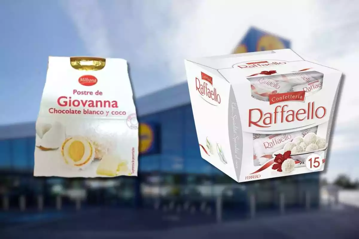 El postre giovanna chocolate blanco y coco se inspira en los Raffaello de Ferrero El postre giovanna chocolate blanco y coco se inspira en los Raffaello de Ferrero