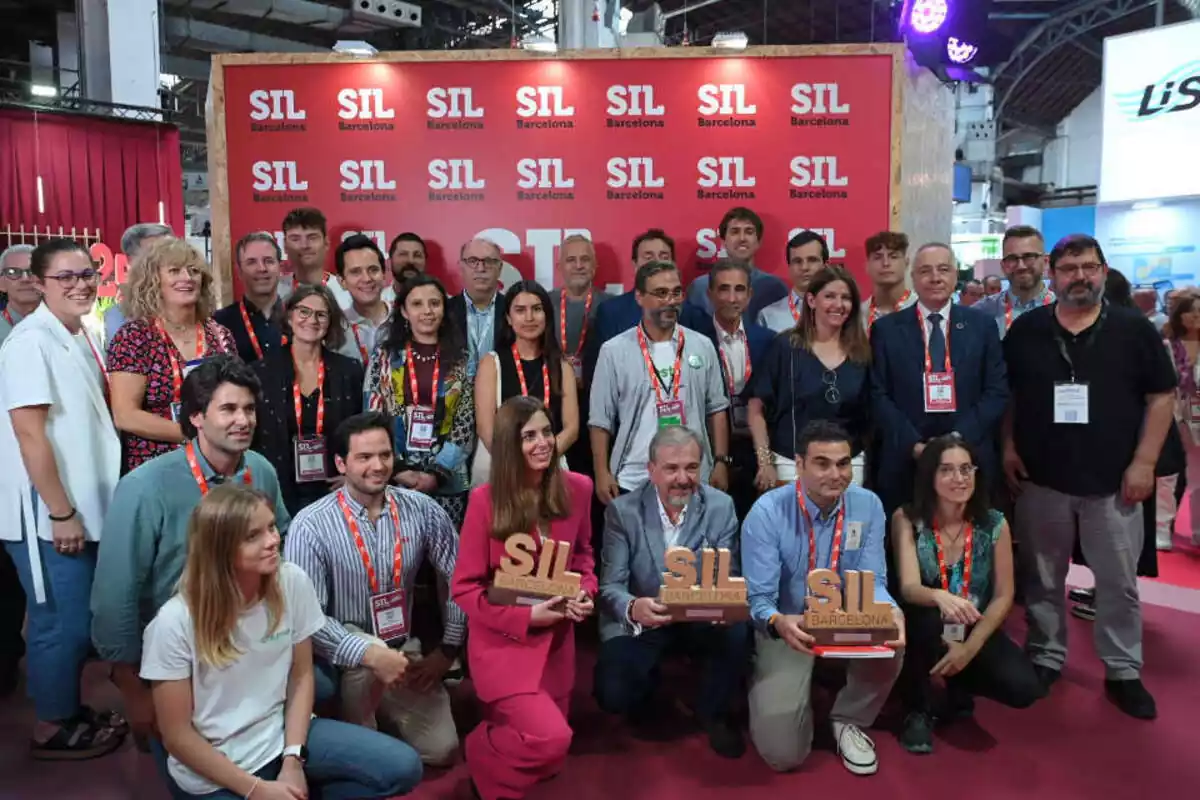 Asistentes y personas premiadas en el SIL Barcelona 2023