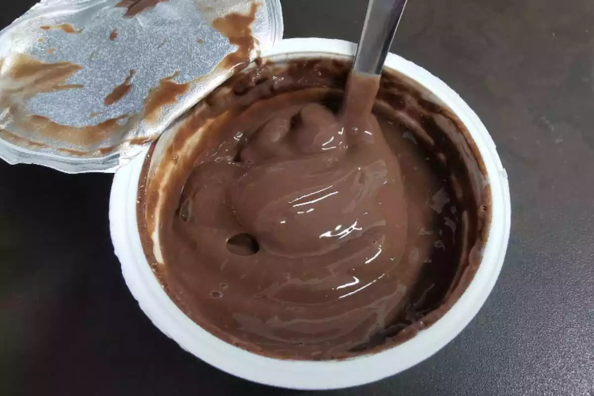 Pudding de chocolate + proteína de Eroski removido Pudding de chocolate + proteína de Eroski removido