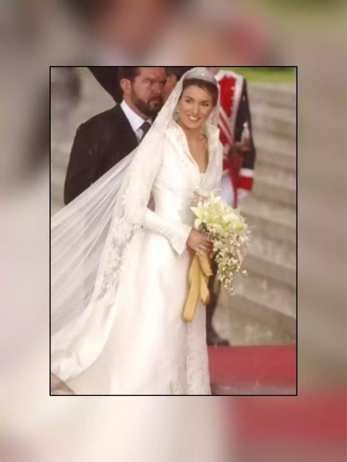 Letizia el día de su boda Letizia el día de su boda