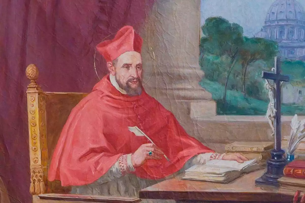 Retrato de San Roberto Belarmino