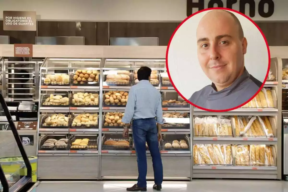 El chef Sergio Benito y la panadería de Mercadona