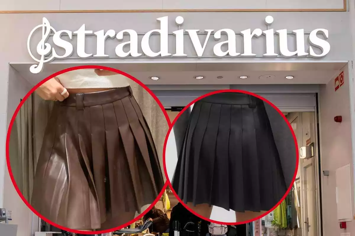 La falda pantalón más ideal de la temporada es de Stradivarius