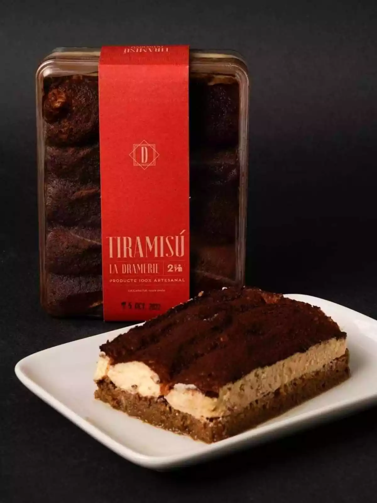 El tiramisú de La Dramerie para dos personas que venden en Ametller Origen El tiramisú de La Dramerie para dos personas que venden en Ametller Origen