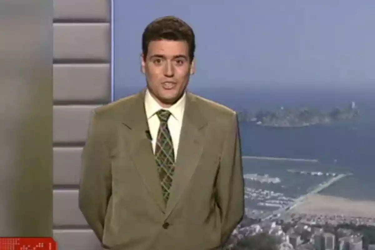 Primera aparición de Toni Nadal en TV3 en 1996 Primera aparición de Toni Nadal en TV3 en 1996