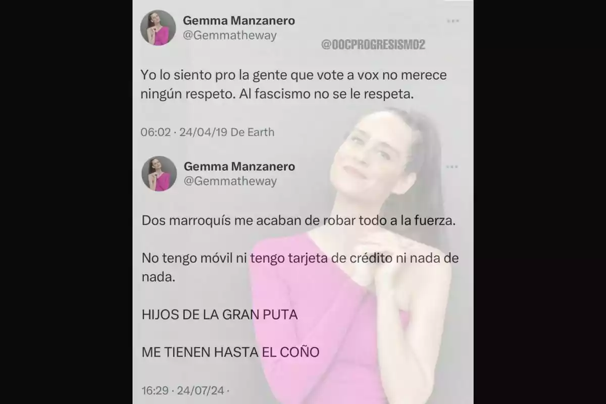 VÍDEO | Vox responde a Gemma, que les llamó fascistas y ahora denuncia un  robo