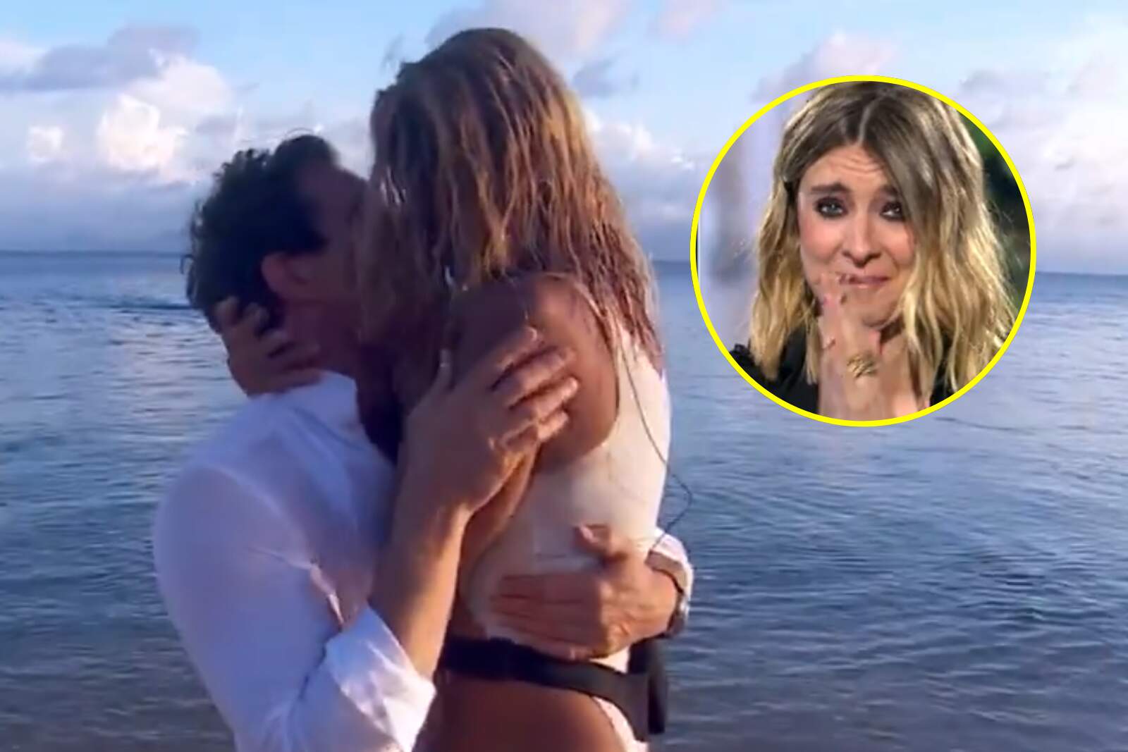 Lágrimas de emoción ante lo dicho por Makoke en pleno directo en ' Supervivientes'