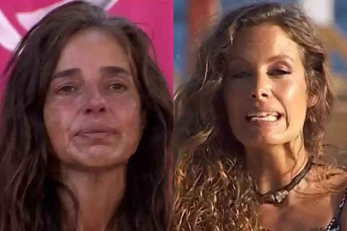 Carmen Alcayde y Laura Madrueño en 'Supervivientes'