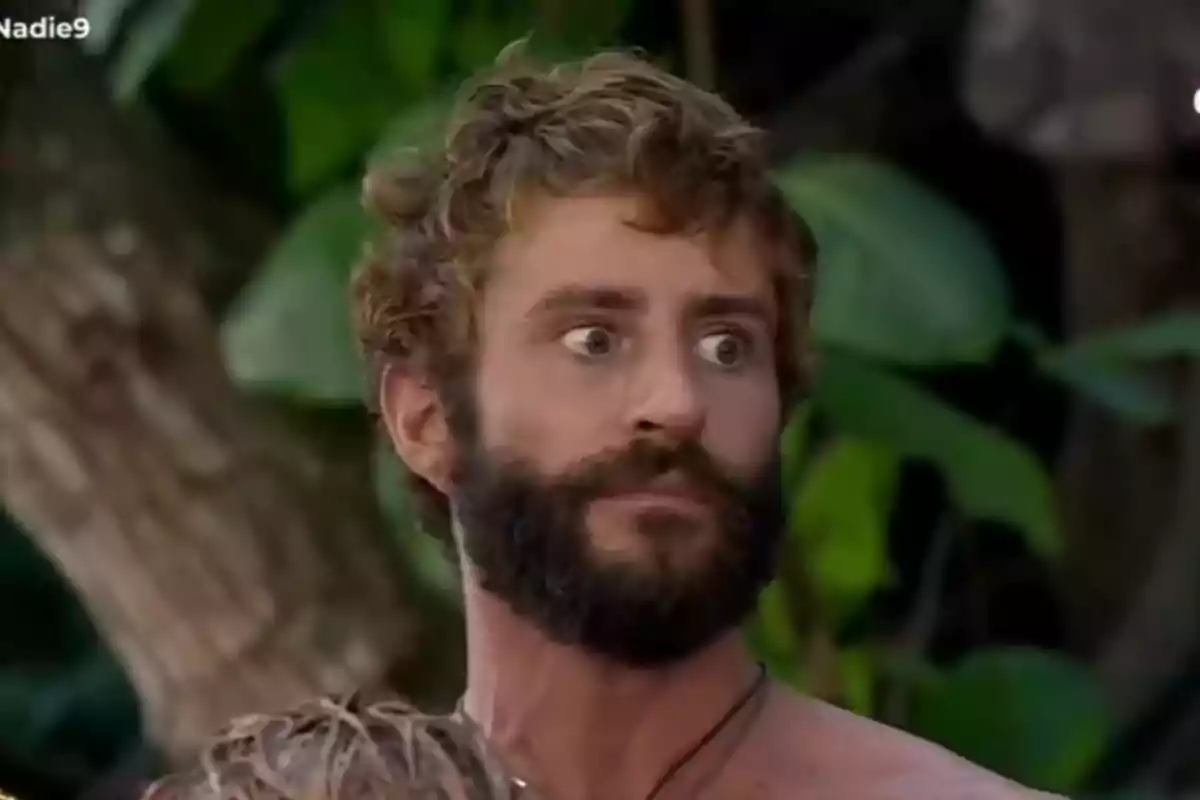 Pelayo Díaz enfurecido en 'Supervivientes'