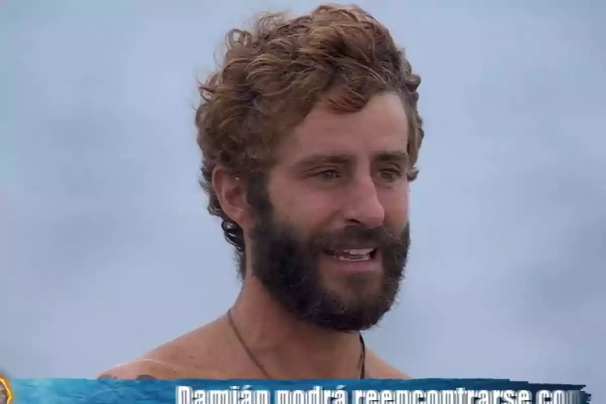 Pelayo emocionado en 'Supervivientes' Pelayo emocionado en 'Supervivientes'