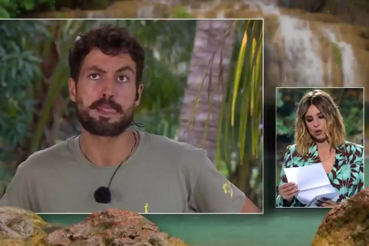 Sandra Barneda lee la decisión sobre Joshua en 'Supervivientes' Sandra Barneda lee la decisión sobre Joshua en 'Supervivientes'