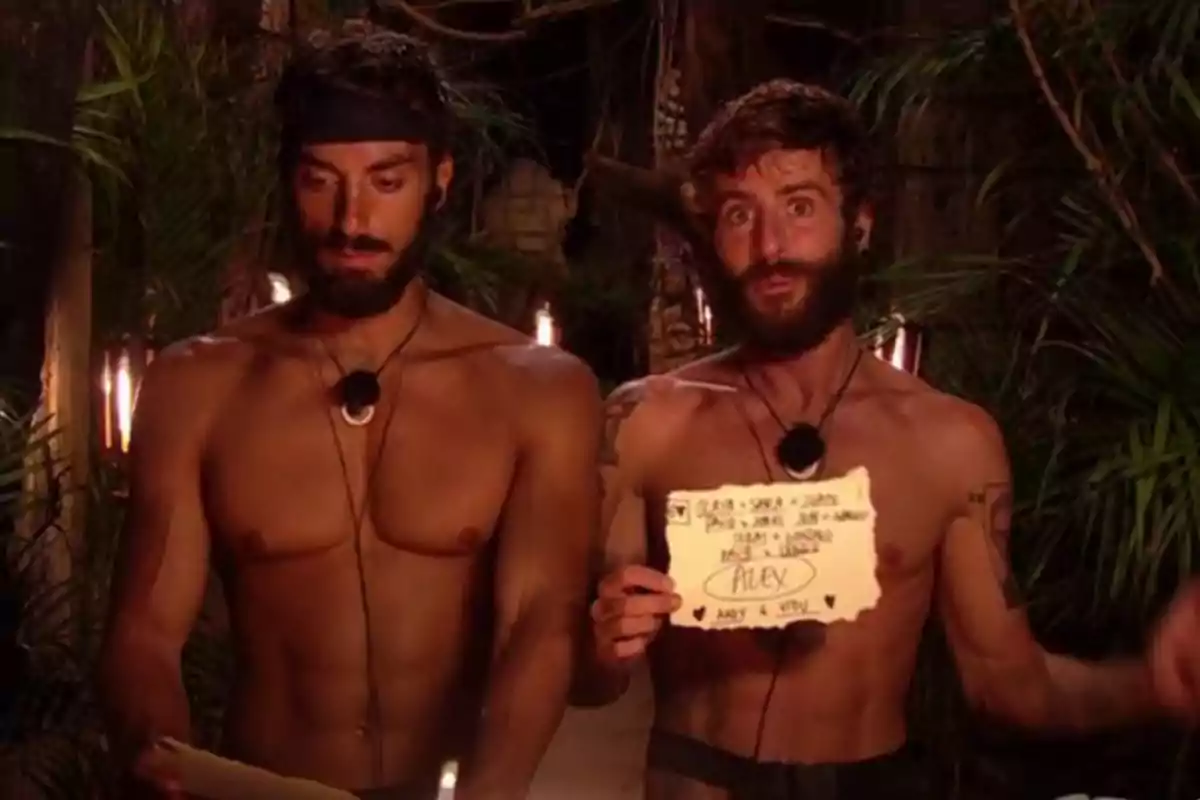 Borja y Pelayo nominando