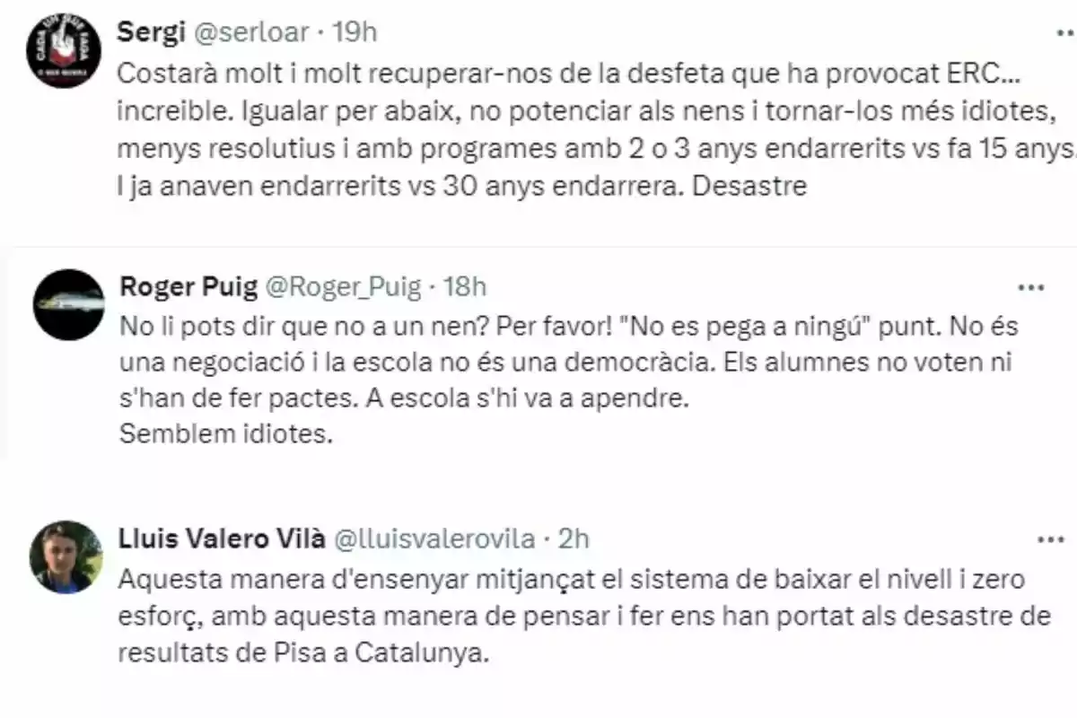 Captura de pantalla de Twitter Captura de pantalla de Twitter